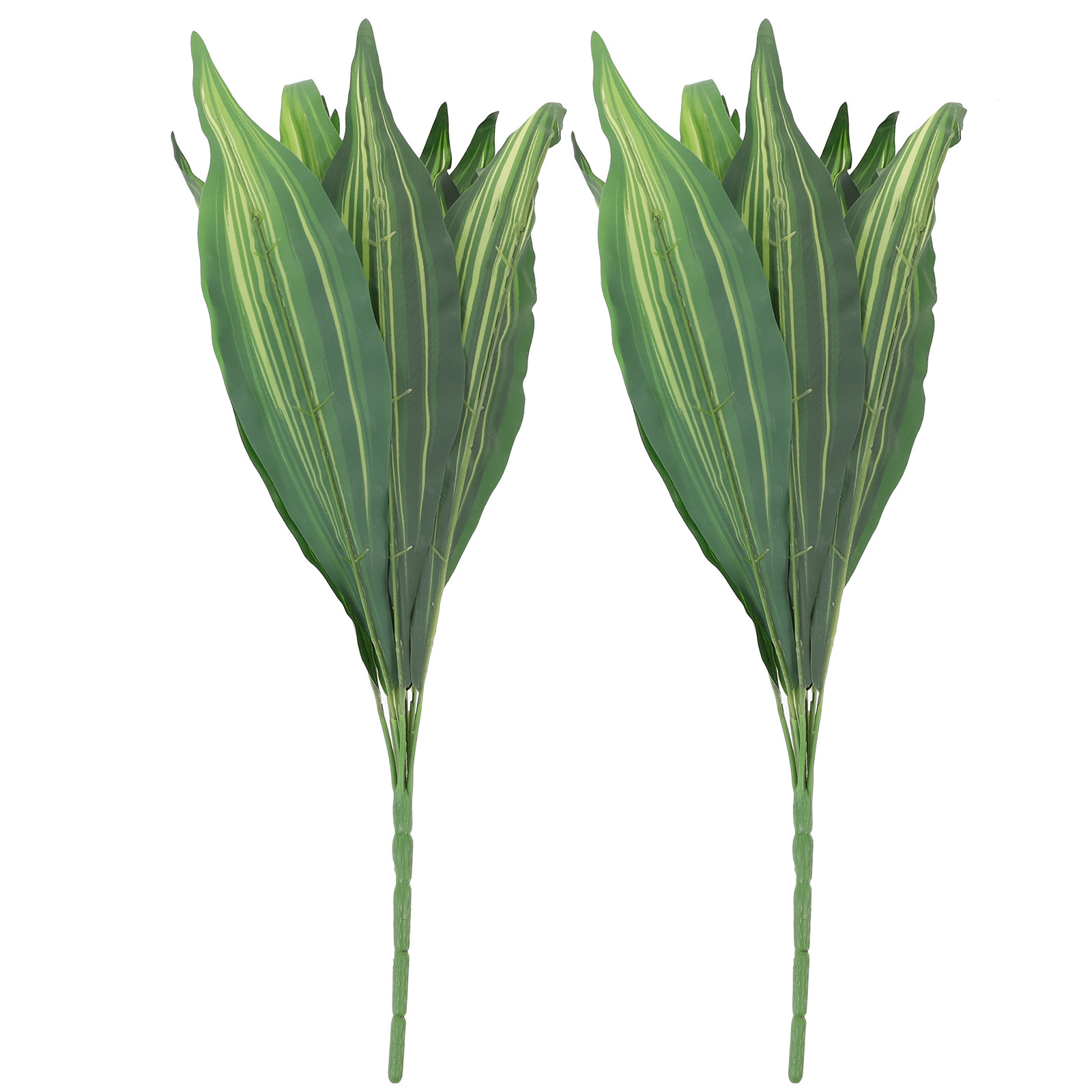 Snake Plant - 2 Stück Premium Künstliche Schlangenpflanze, Lebensechte