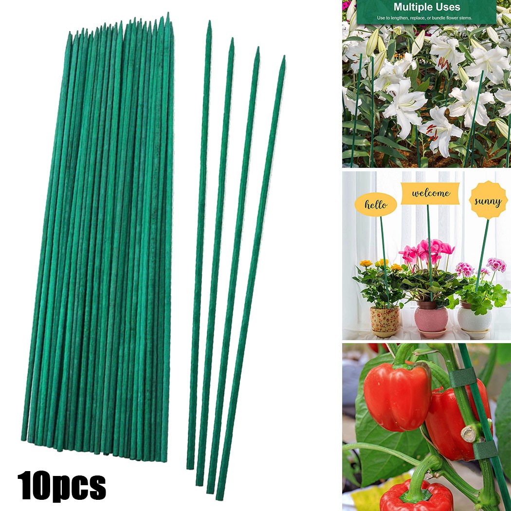 10 stücke 40cm Grüne Pflanze U – Plant Support Stake Bewertung und Preis