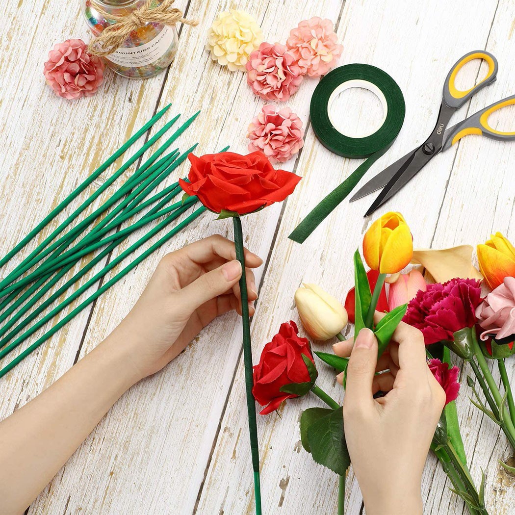 10 stücke 40cm Grüne Pflanze U – Plant Support Stake Bewertung und Preis