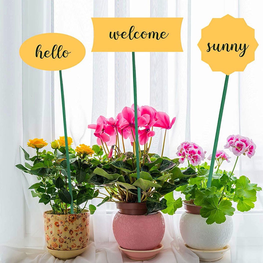10 stücke 40cm Grüne Pflanze U – Plant Support Stake Bewertung und Preis