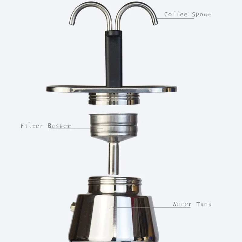 200 ml Mini Moka Topf Doppel R – Pothos Bewertung und Preis
