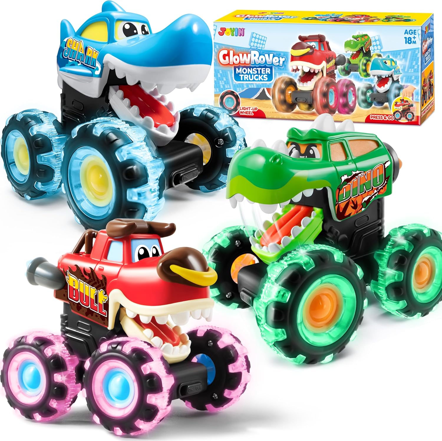 JOYFY 3er-Pack Monster Truck S – Monstera Bewertung und Preis