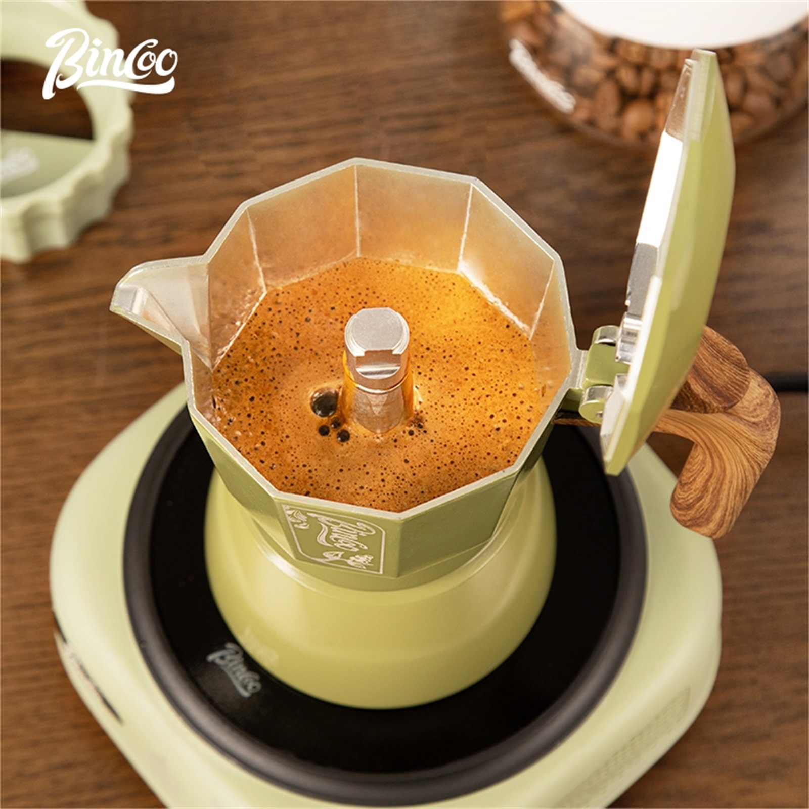 Bincoo Premium Moka-Topf-Set,  – Pothos Bewertung und Preis