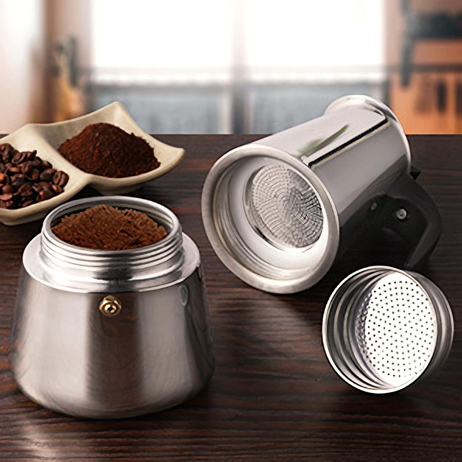 4/6/9 Tassen Moka Pot Caffe Ma – Pothos Bewertung und Preis