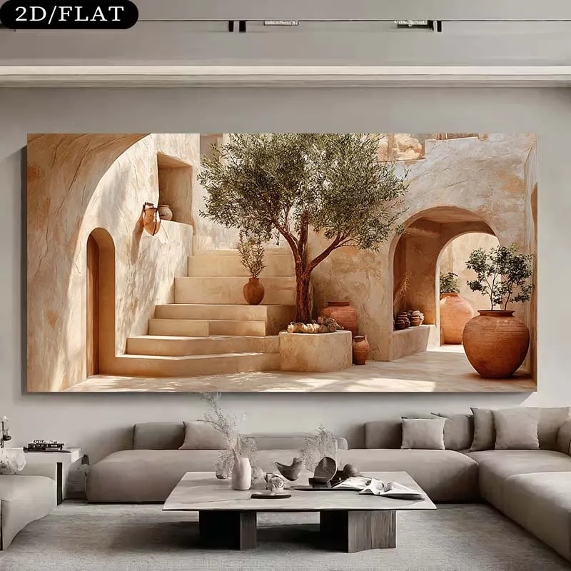 Rahmenloses Leinwandbild, 2D,  – Terracotta Pot Bewertung und Preis
